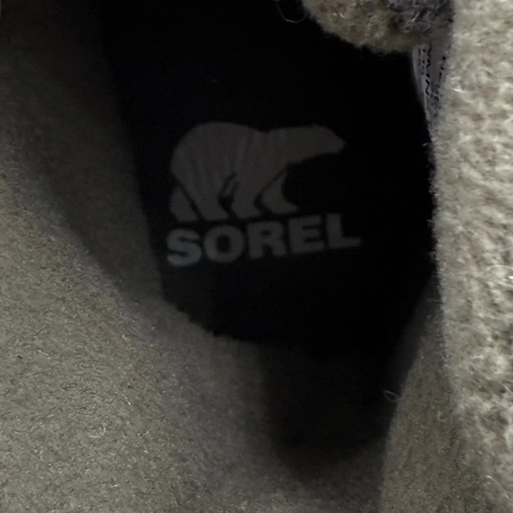 Sorel Explorer Next Carnival Waterproof‎ Boots Womens 7.5 Tan Felt Lined Lace Up